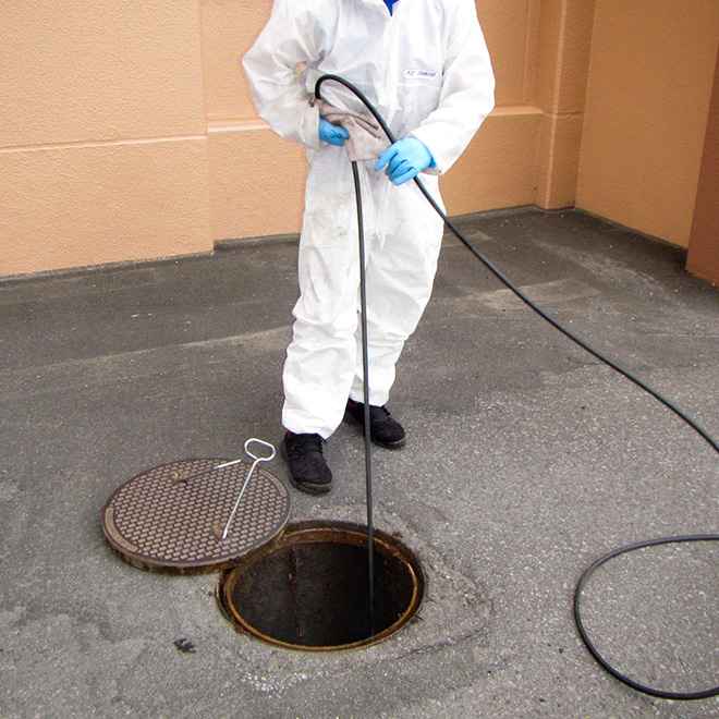 排水管高圧洗浄